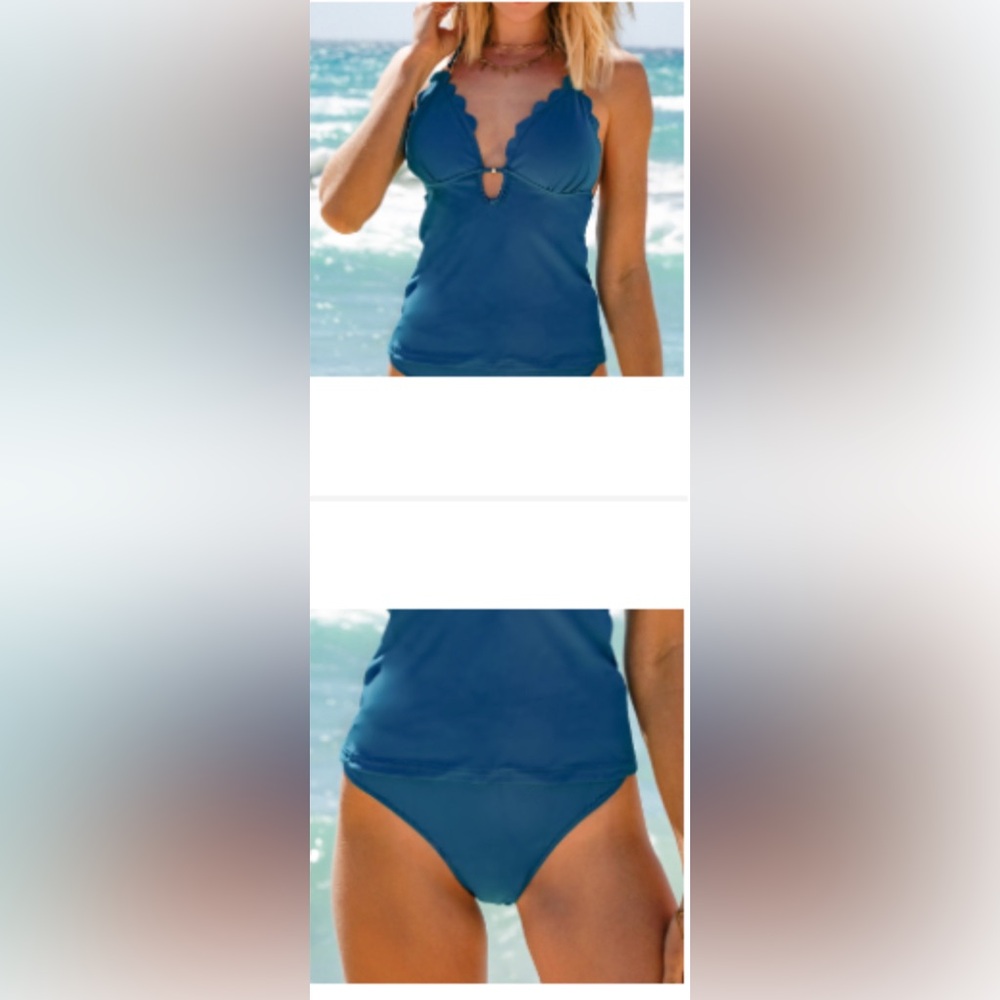 BRAND NEW Turquoise Tankini Set